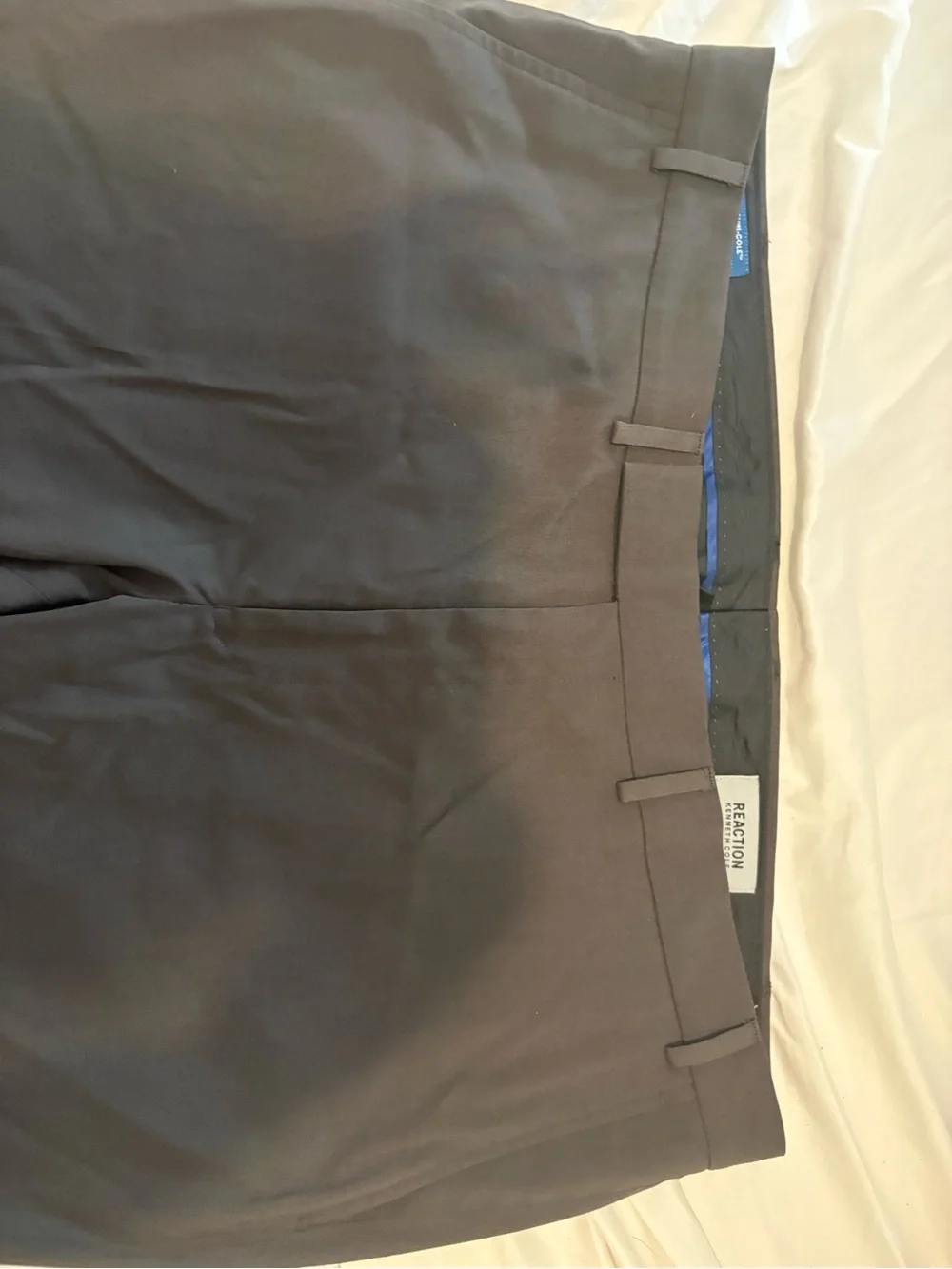 Kenneth Cole Dark Brown Men's Dress Pants - Classic Tailored Style
